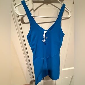 Women’s Lululemon Align Bodysuit 8" Poolside Blue Size 6
